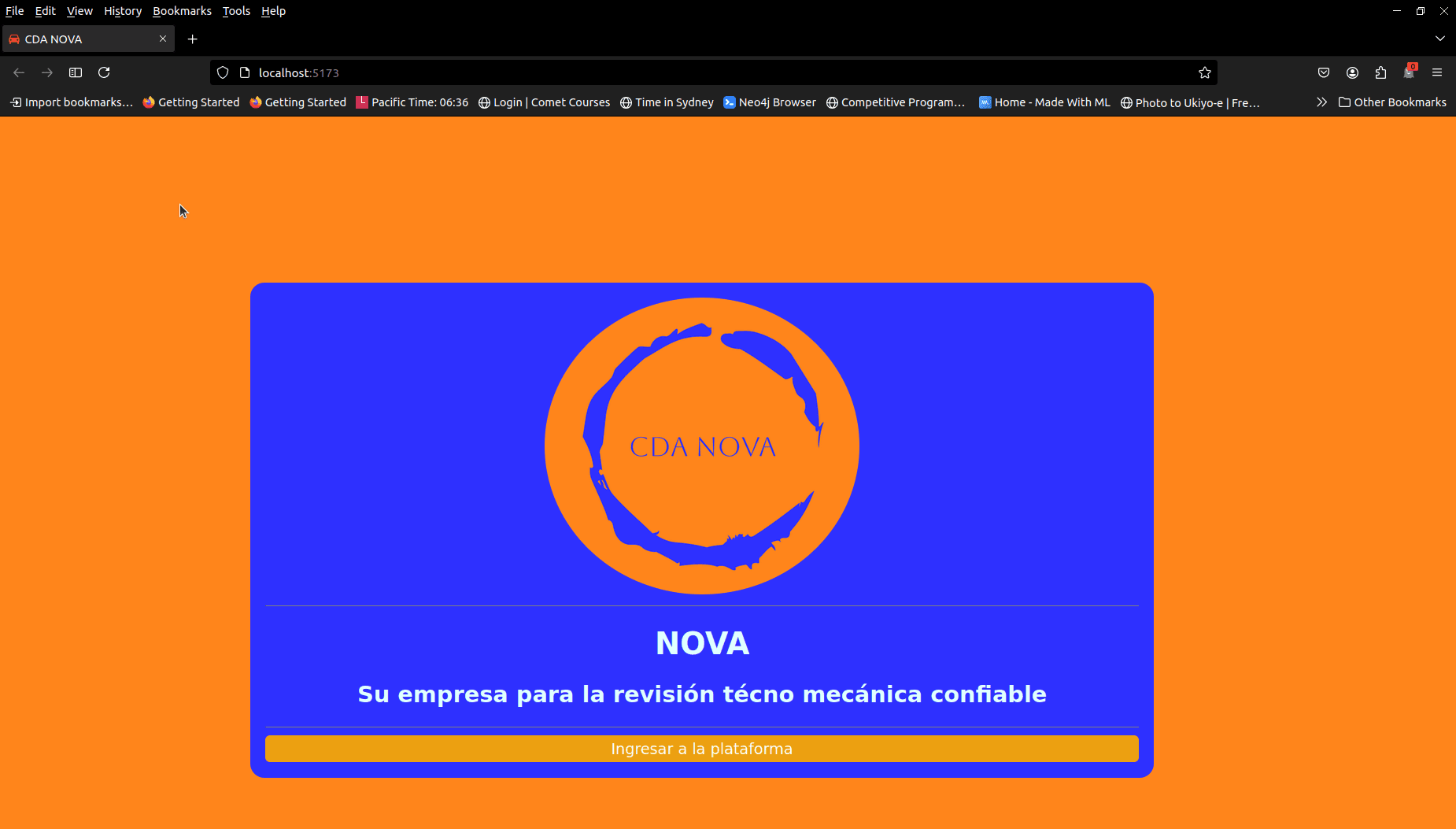 Cover Image for Appointments for Vehicle Technical Inspections Page Project